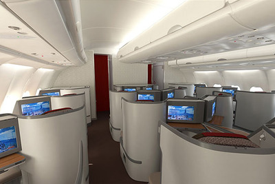 ガルーダ・インドネシア航空、「スーパーダイヤモンドシート」採用のA330を受領 画像