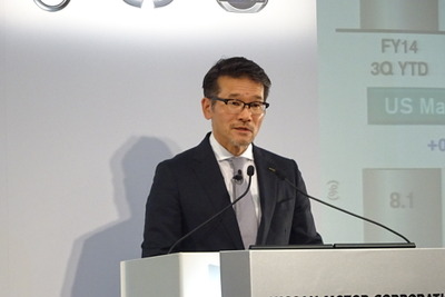 日産 田川常務「今期計画達成には自信もっている」 画像