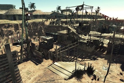 ゲーム版「バイオハザード」の舞台は、生物兵器が襲う怪しい戦場 画像