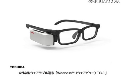 わずか1か月で急展開、東芝のメガネ型ウェアラブルが開発・発売中止に 画像