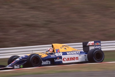 【鈴鹿の名“対決”】セナ vs マンセル、王座をかけた怒涛の10ラップ…1991年F1日本GP 画像