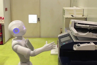 日産、Pepperが猛特訓…コピーや書類整理、宅配受取など［動画］ 画像