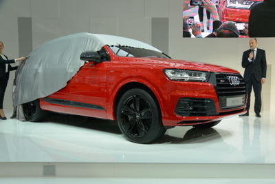 アウディ SQ7 TDI…技術担当取締役「モデルSに匹敵する加速」 画像