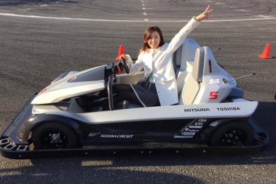 ミニスカートでもF1ドライバー気分を味わえるEV、鈴鹿に登場！…サーキット・チャレンジャー 画像