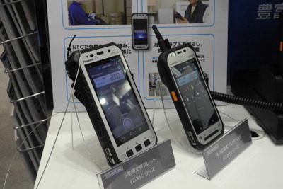 【リーテルテックジャパン16】パナソニックの最新タフパッド、好評で品切れ状態に 画像