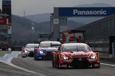 【SUPER GT 富士テスト】初日…GT500はブリヂストン&レクサスの上位占拠傾向が富士でも続く 画像