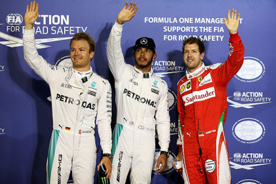 【F1 バーレーンGP】ハミルトン、チームメイト対決を制し開幕2戦連続ポール 画像