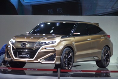 【北京モーターショー16】ホンダ、中国向け新型SUVを世界初公開 画像