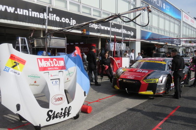 【SUPER GT】開幕前日、準備進む岡山国際…GT300にはコーナリング進化の新車多し 画像