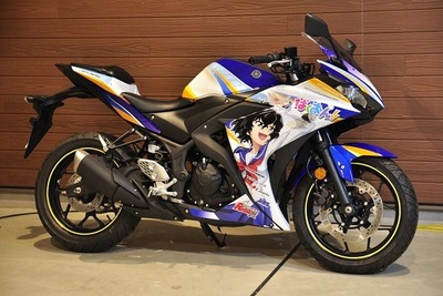 『ばくおん!!』公式痛バイクが出没、抽選でレア台本プレゼントも 画像