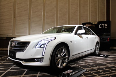 【キャデラック CT6】「軽量ドライバーズカー」でドイツ勢に対抗する 画像