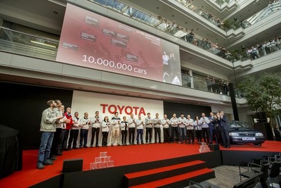 トヨタ、欧州累計生産1000万台…45年で到達 画像