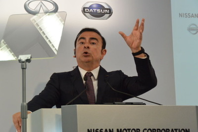 日産ゴーンCEO、国内販売「3～5位というのは普通ではない。決してあきらめない」 画像