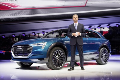 アウディ、EVで新車攻勢…2018年から毎年新型車投入へ 画像