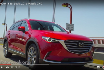 マツダ CX-9 新型、米メディアがテスト［動画］ 画像