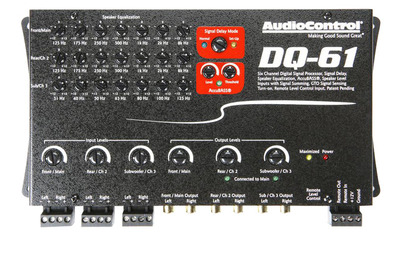 純正システムアップに、AudioControl DQ-61 6chデジタルシグナルプロセッサー 画像