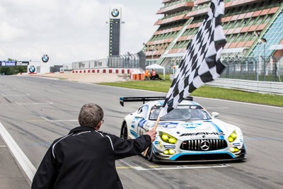 【ニュル24時間 2016】メルセデス AMG GT3、1‐4位を独占 画像