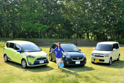 ファミリーに嬉しい、軽&コンパクトカーは?…車内空間、使い勝手、経済性をチェック 画像