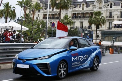 【F1 モナコGP】トヨタ MIRAI、オープニングラップに起用 画像