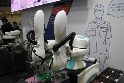 【JISSO PROTEC16】川崎重工、リース会社と始めた“ロボット派遣”に反響 画像