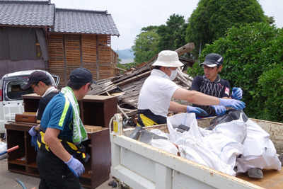住友ゴム、従業員ボランティアによる熊本地震被災地の復興支援を6月30日まで実施 画像