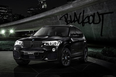 BMW X3、ブラック一色で統一した特別限定モデルを発売 画像