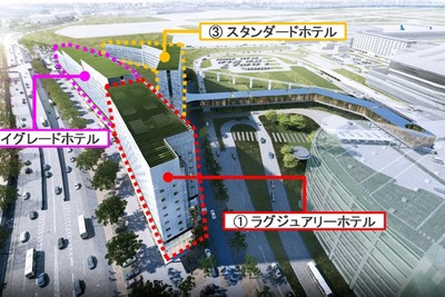 羽田空港跡地、住友不動産チームが開発…2020年6月に開業 画像