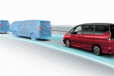 【日産 プロパイロット】高速道路単一車線向けの自動運転技術、新型セレナに初搭載 画像