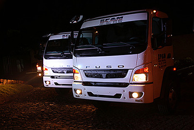 三菱ふそう、パラグアイで中型トラックの販売を開始 画像