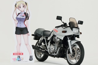 「ばくおん!!」等身大POPと写真撮影も…バイク王でスタンプラリー開催中 画像