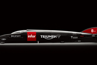 トライアンフ、スピードウィークに参戦…最高出力1000hpの新型マシンで世界最速を目指す 画像