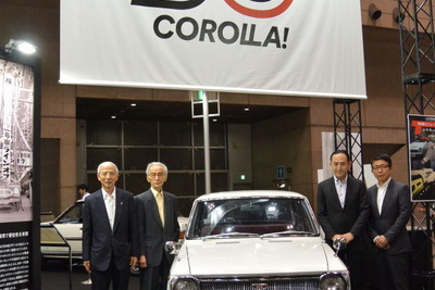 【オートモビル カウンシル】トヨタ、カローラ50年の歩みを歴代モデルで紹介 画像