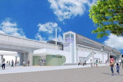 京都鉄道博物館近くの新駅、「京都らしい色彩」に 画像