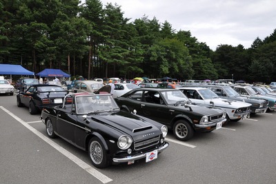 真夏の信州伊那谷に旧車が集合…第19回クラシックカーフェスティバルin大芝高原まつり 画像