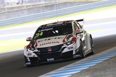 【WTCC 日本ラウンド】スポット参戦の道上龍は予選15番手「明日のメインレースでは学んだことを全て生かしたい」 画像