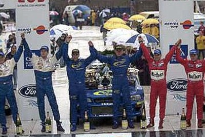 【WRCアルゼンチンラリー】雨の中、バーンズ(スバル)が大差で優勝 画像