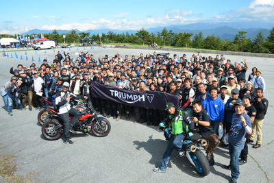 トライアンフ、ファンイベントを開催…試乗会やトークショー 9月10日 画像
