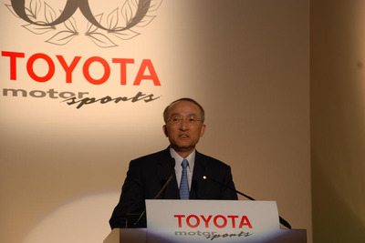 【トヨタモータースポーツ07】渡辺社長、勝利までの過程も重要 画像