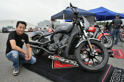 【Deus Bike Build Off 2016】ヴィクトリー・オクテインの日本限定カスタム初披露 画像