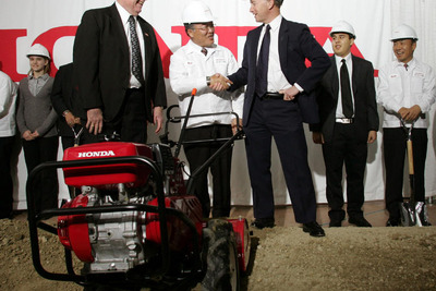 ホンダ北米第7工場を着工、生産機種はシビック 画像