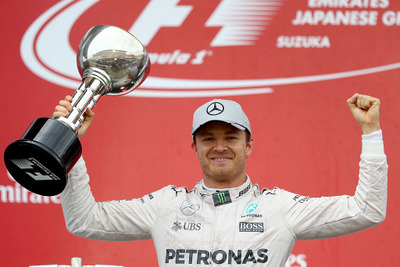 【F1 日本GP】ロズベルグが今季9勝目、メルセデスがコンストラクターズチャンピオンを決める 画像