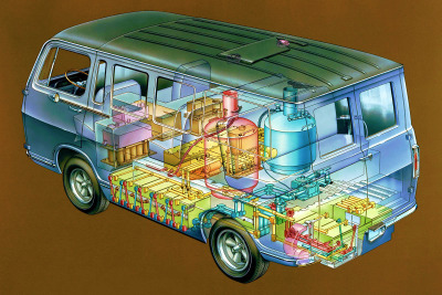 GM、水素燃料電池車の開発から50周年 画像