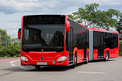 メルセデスベンツの新型連節バス、シターロG を日本導入 画像