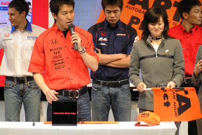 【SUPER GT】ホンダの選手は前向き 画像