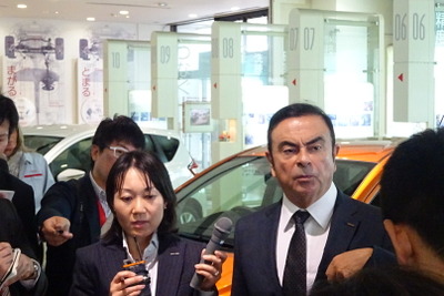 日産 ゴーン社長「三菱自との国内生産補完は時期尚早」 画像