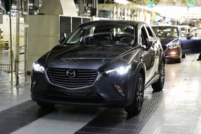 マツダ、防府工場で CX-3 を生産開始…3拠点目 画像