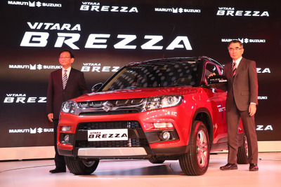 スズキの新型SUV ビターラ ブレッツァ、インドのカー・オブ・ザ・イヤーを受賞 画像