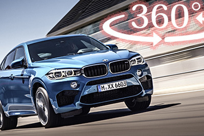 【360度 VR試乗】BMW X6 M…SUVとは思えぬ圧巻の走行性能 画像