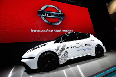 【CES 2017】日産、リーフ に自動運転技術「プロパイロット」搭載へ 画像