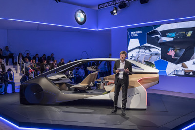 【CES 2017】BMW、次世代インテリア初公開…完全自動運転に対応 画像